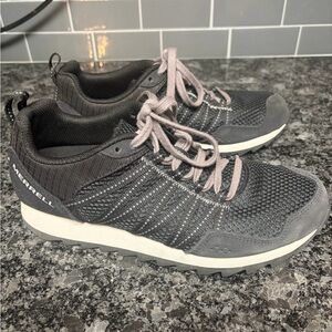 Merrell Charcoal and Light Gray Athletic Shoes